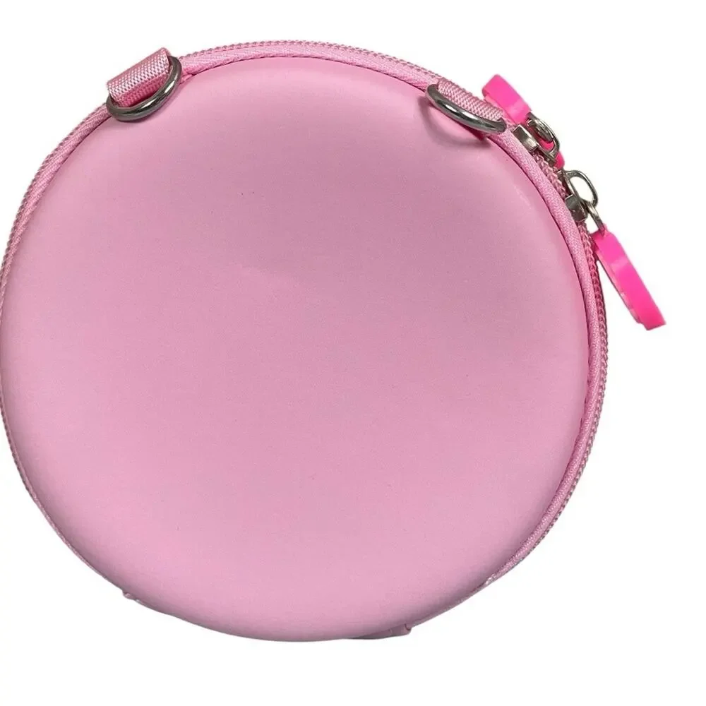 Kuromi Pink Round Crossbody Bag